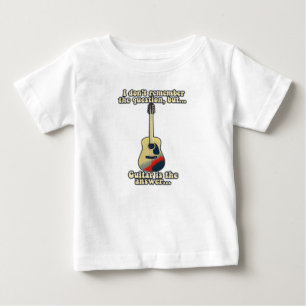 motivierend Gitarrenwörter für Gitarrenspieler Baby T-shirt