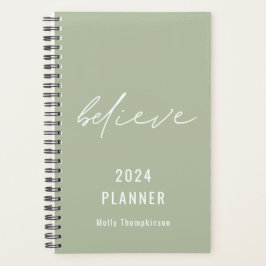 Motivierend Glaube Script 2024 Name Sage Planer