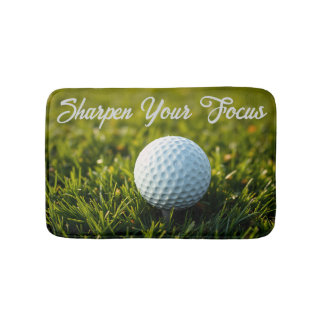 Motivierend Golf Course Dekoration Badematte