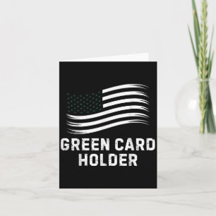 Motivierend Grün-Karte-Holder Celebration Usa Wom Karte