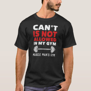 Motivierend Gym Workout Personal Trainer Fitness T-Shirt