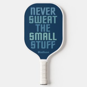 Motivierend individuelle Name Pickleball Schläger