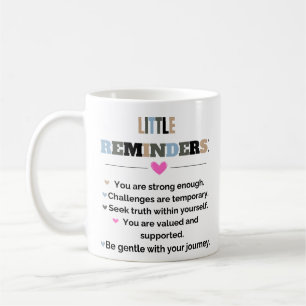 Motivierend Inspiration Kleine Erinnerungen Kaffeetasse