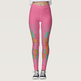 Motivierend, inspirierend, gut sichtbar leggings