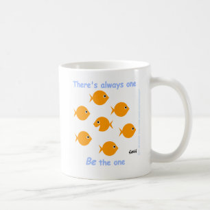 Motivierend Inspirierend Motto Niedlicher Cartoon  Tasse