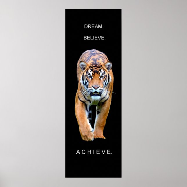 motivierend inspirierende Zitate Poster (Vorne)