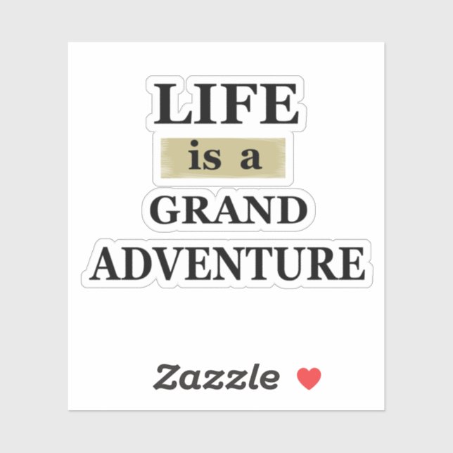 Motivierend inspirierendes Zitat-Sprichwort über d Aufkleber (Blatt)