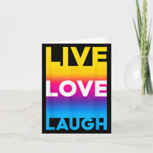 Motivierend Inspirierten der Live-Liebe Graphic Co Karte