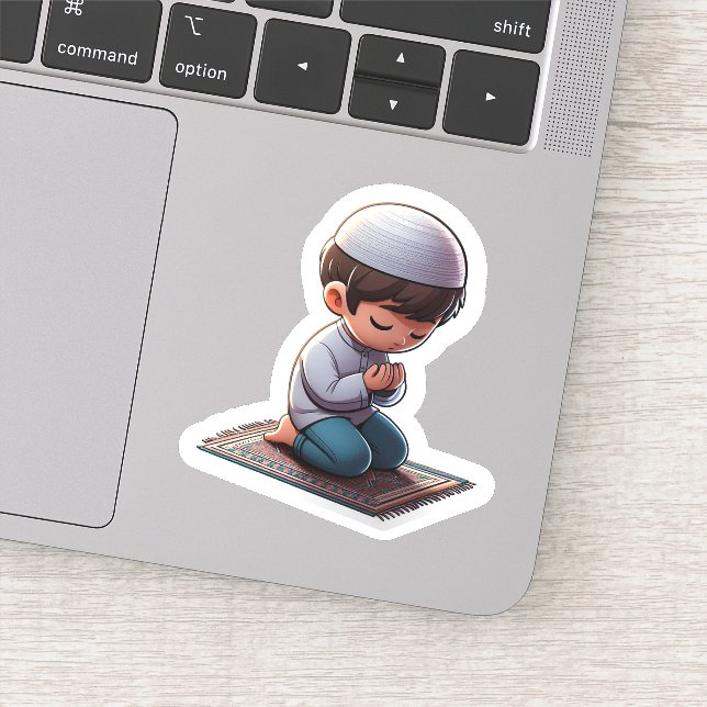 Motivierend islamisches Gebet für muslimische Kind Aufkleber (Detail)