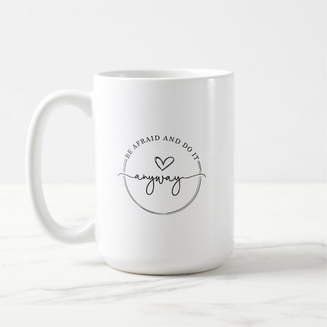Motivierend Kaffee-Tasse Kaffeetasse (Links)
