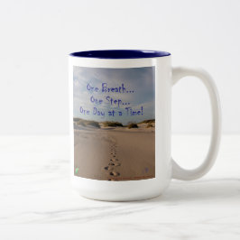 Motivierend Kaffee-Tasse Zweifarbige Tasse