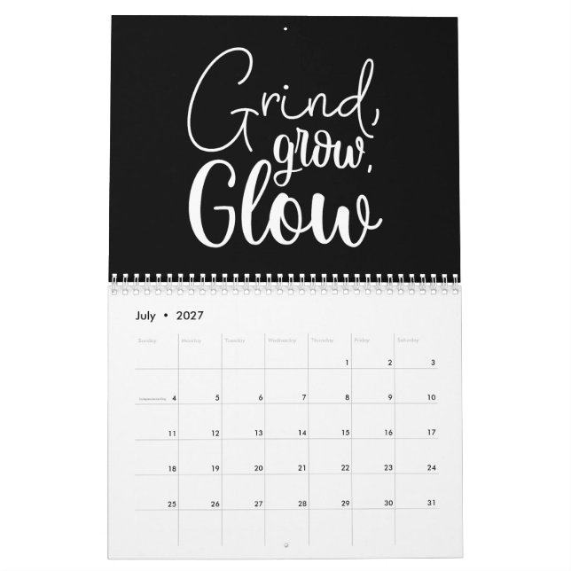 Motivierend Kalender (Jul 2027)