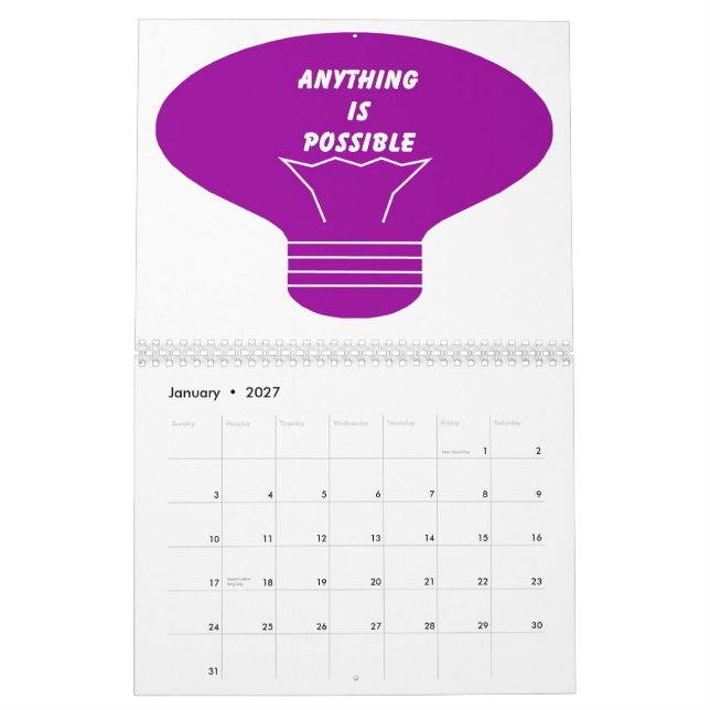 Motivierend Kalender 2011 (Jan 2027)
