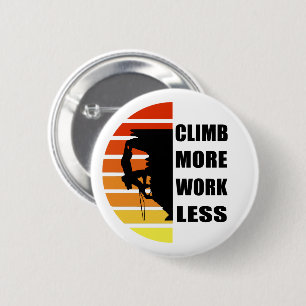 Motivierend KletterSprichwort Button
