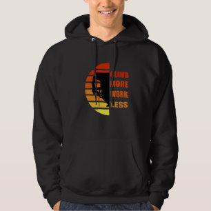 Motivierend KletterSprichwort Hoodie