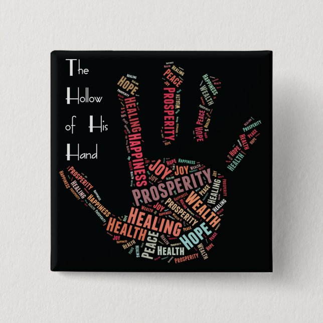 Motivierend Knopf 9 Button (Vorderseite)