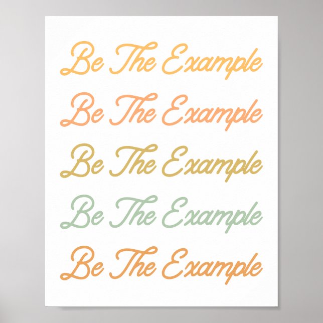 Motivierend Kostenvoranschlag Poster (Vorne)