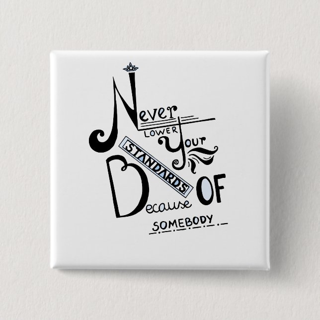 Motivierend Kostenvoranschläge für Standards Button (Vorderseite)