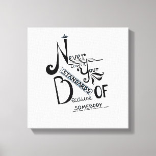 Motivierend Kostenvoranschläge für Standards Leinwanddruck