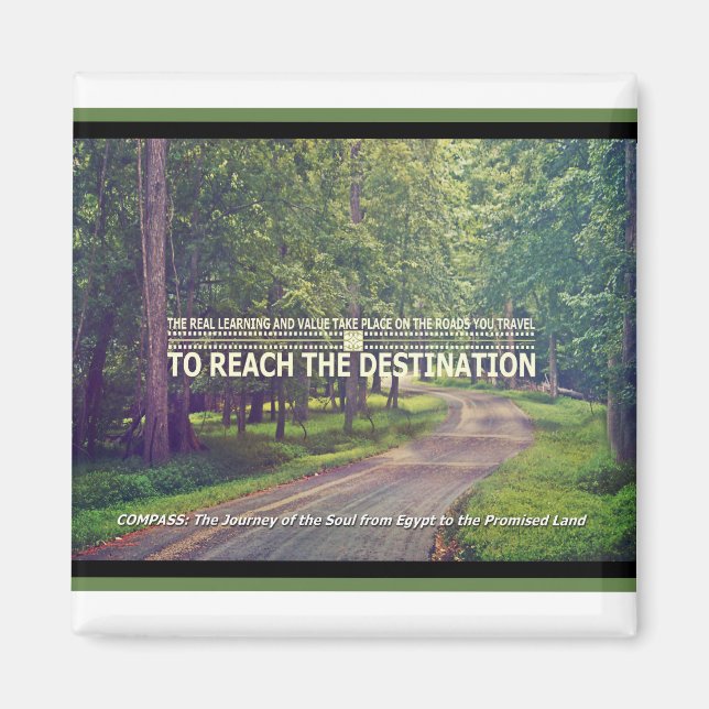 Motivierend Kühlschrank-Magnete Magnet (Vorne)