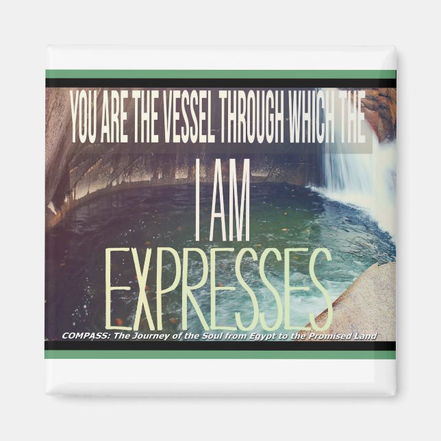 Motivierend Kühlschrank-Magnete Magnet (Vorne)