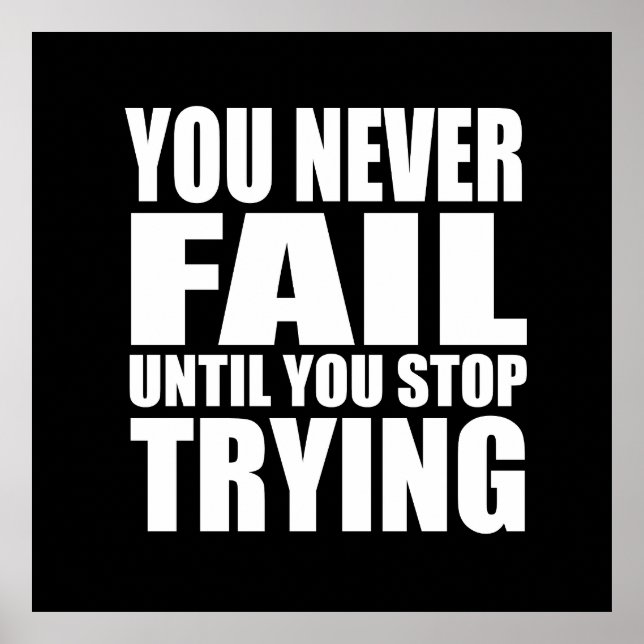 Motivierend Kurserfolg Poster (Vorne)