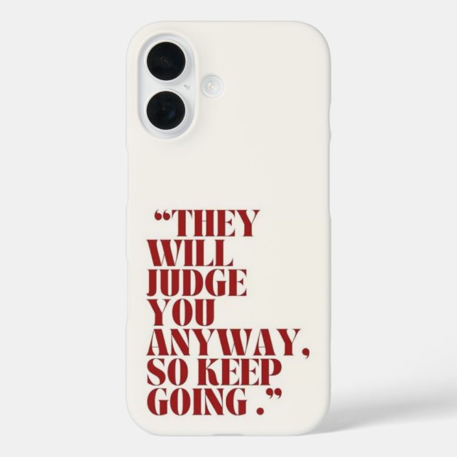 Motivierend Lässiger TelefonCase Case-Mate iPhone Hülle (Rückseite)