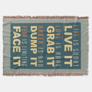 Motivierend Lebensberater werfen Decke