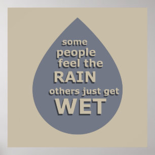 Motivierend Lebensjahr Poster