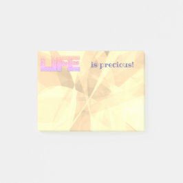 Motivierend Lebensversicherungsanweisung Post-it Klebezettel