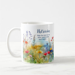 Motivierend machen Ihr Soul glücklich Personalisie Kaffeetasse