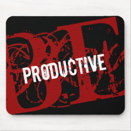 Motivierend Mausunterlage | ist produktive Zitate Mousepad