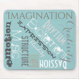 Motivierend Mausunterlage-Musical-Inspiration Mousepad