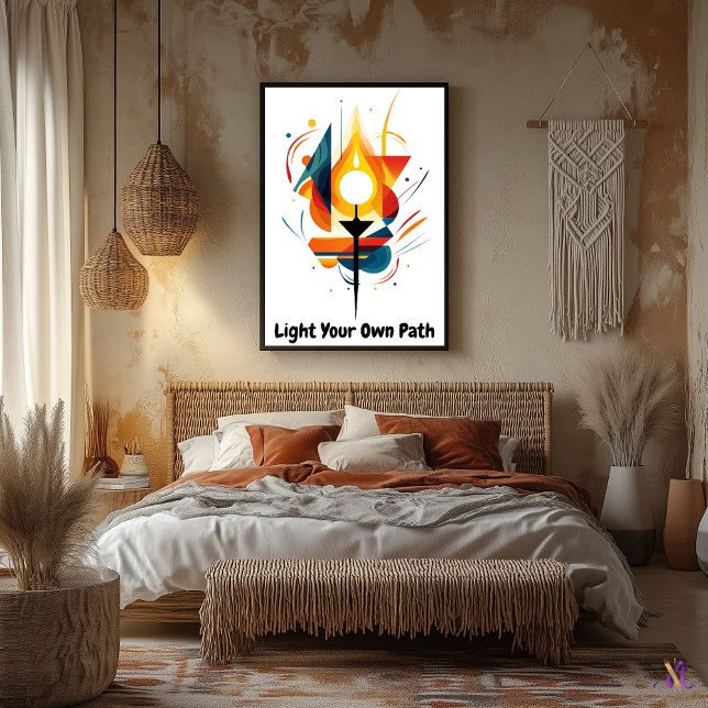 Motivierend Minimalistische Abstrakte Torte Art Poster (Von Creator hochgeladen)