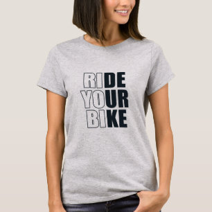 motivierend Mountainbike-Angebot T-Shirt