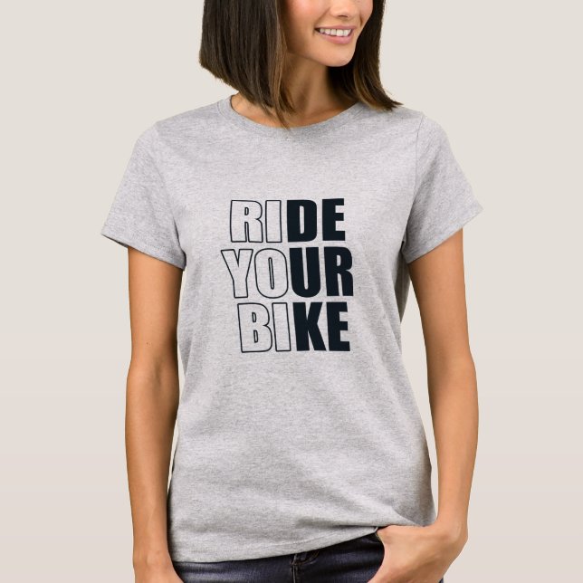 motivierend Mountainbike-Angebot T-Shirt (Vorderseite)