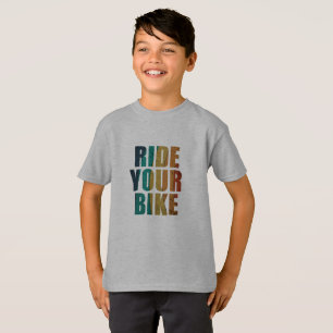 motivierend Mountainbike-Angebot T-Shirt
