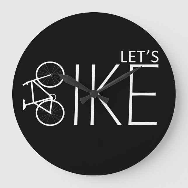 Motivierend Mountainbike-Angebote Große Wanduhr (Vorderseite)