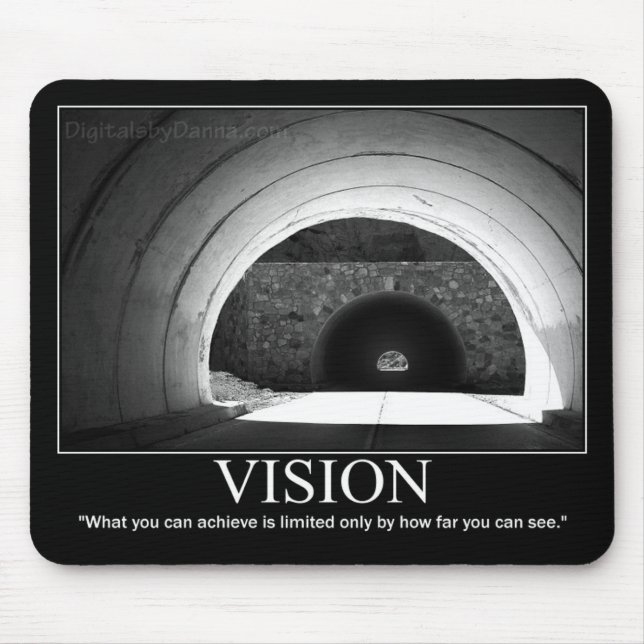 Motivierend Mousepad - VISION (Vorne)