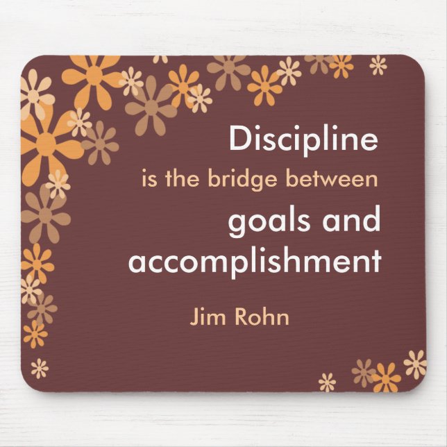 Motivierend Mousepads-Ziele Zitat Mousepad (Vorne)