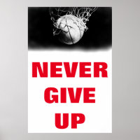 Motivierend nie Basketball Retrostil aufgeben