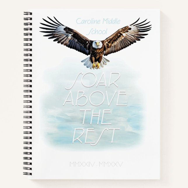 Motivierend Notebook Notizbuch (Vorderseite)