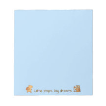 Motivierend Notepad - Capybara & Owl