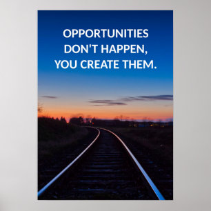 Motivierend Offertierungspaket Poster