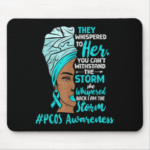 Motivierend Pcos Bewusstsein Schwarze Frauen Melan Mousepad
