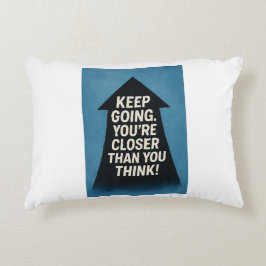 Motivierend Pfeil Dekokissen