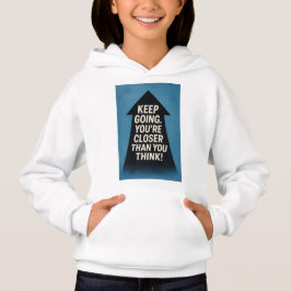 Motivierend Pfeil Hoodie