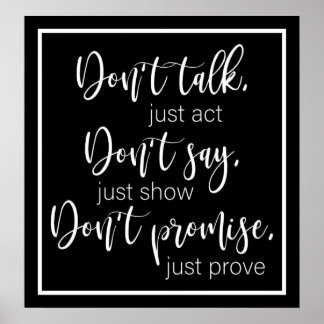 Motivierend Plakatpapier (Matte) Poster