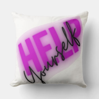 Motivierend positives Angebotsdesign Kissen