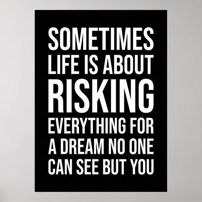 Motivierend Poster (Vorne)